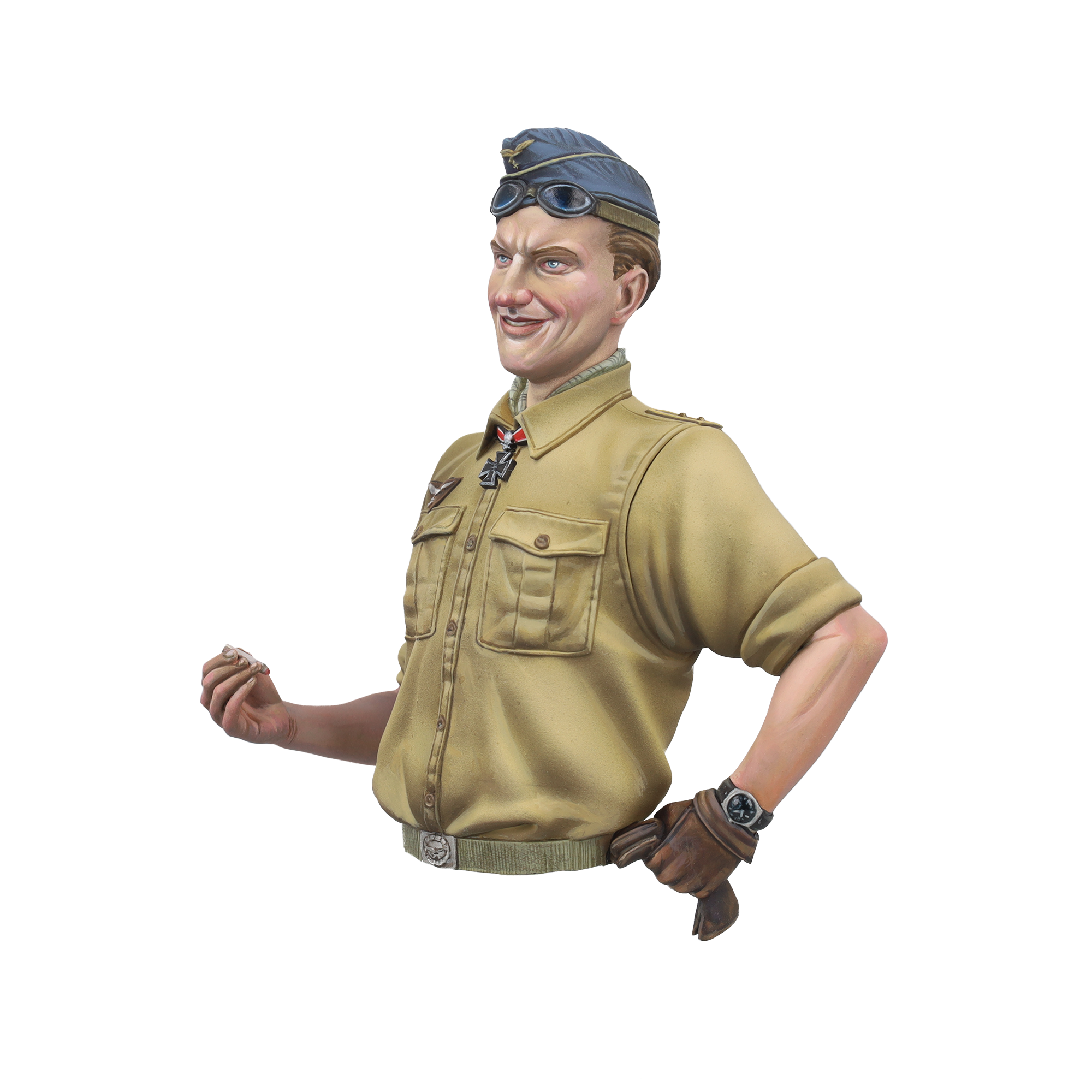 Scale75 Warfront Hans-Joachim Marseille busta nenabarvená