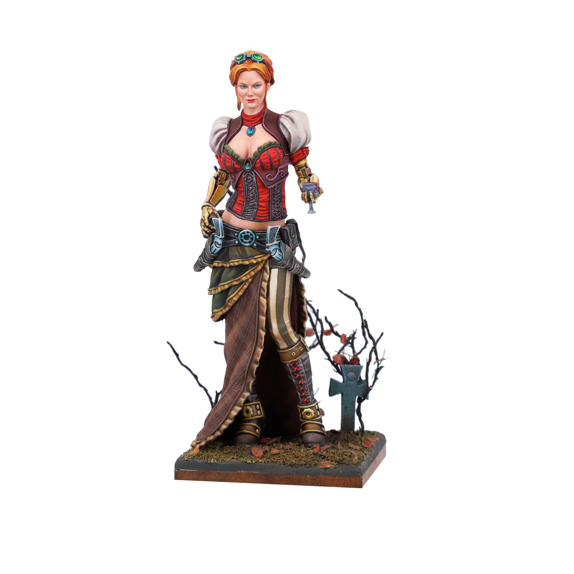 Scale75 Steam Wars Lady Valerious figurka 75 mm nenabarvená