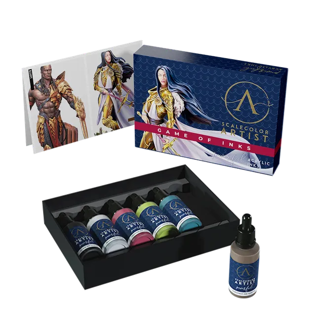 Scale75 Game of Inks sada inkoustů na modely