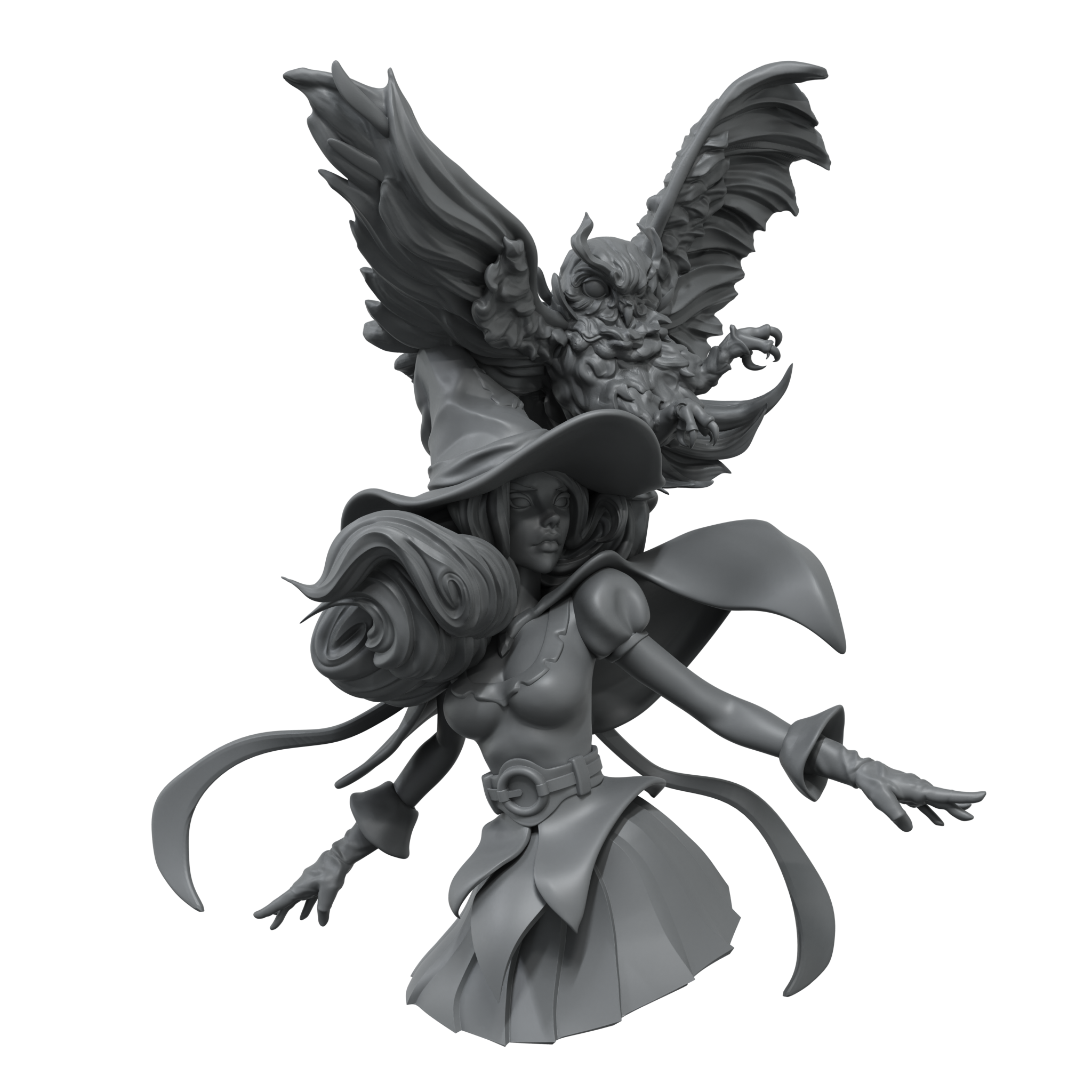Scale75 Busts Witch Tales busta nemalovaná 1/10 resin