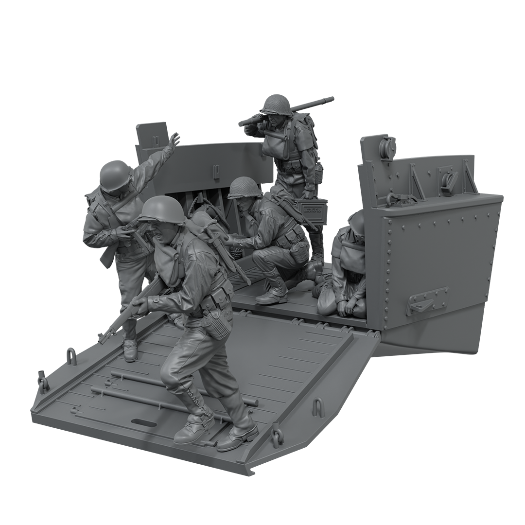 Scale75 The Landing D-Day diorama 1/35 5 figurek