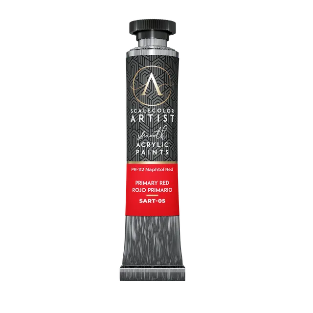 Scale75 Artist Primary Red akrylová barva 20 ml krycí