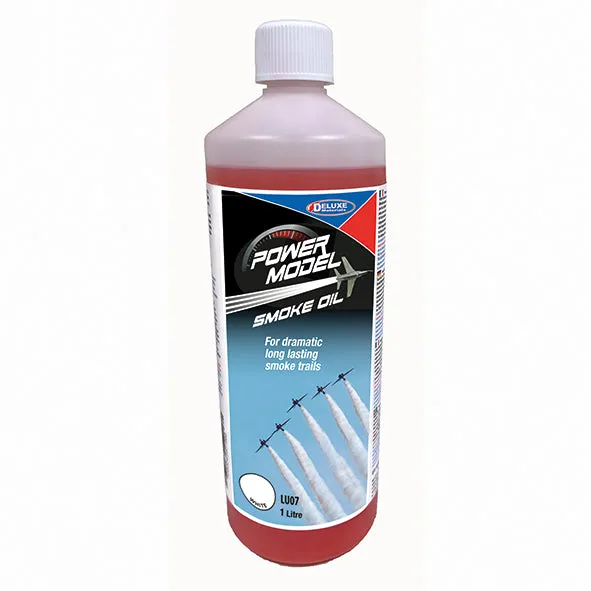 Deluxe Materials PowerModel Smoke Oil LU07 kouřový olej 1 l bílý kouř