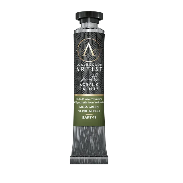 Scale75 Moss Green akrylová barva 20 ml mechově zelená
