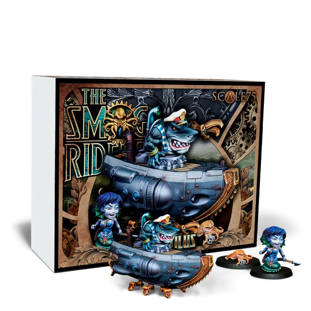 Scale75 Sharktilus resinova figurka 35 mm chibi