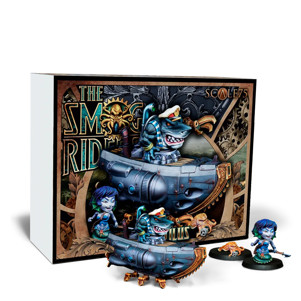 Scale75 Sharktilus resinova figurka 35 mm chibi
