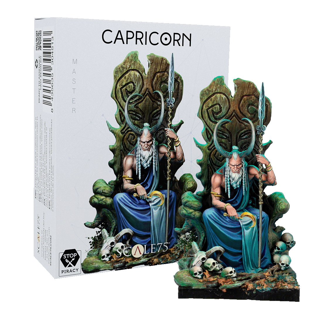Scale75 Emerald Forest + Capricorn sada barev s figurkou