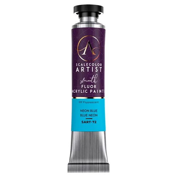Scale75 Artist Neon Blue akrylová barva 20 ml