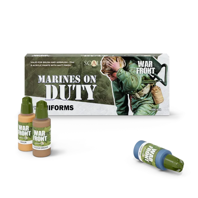 Scale75 Marines on Duty sada barev 8 odstínů na uniformy