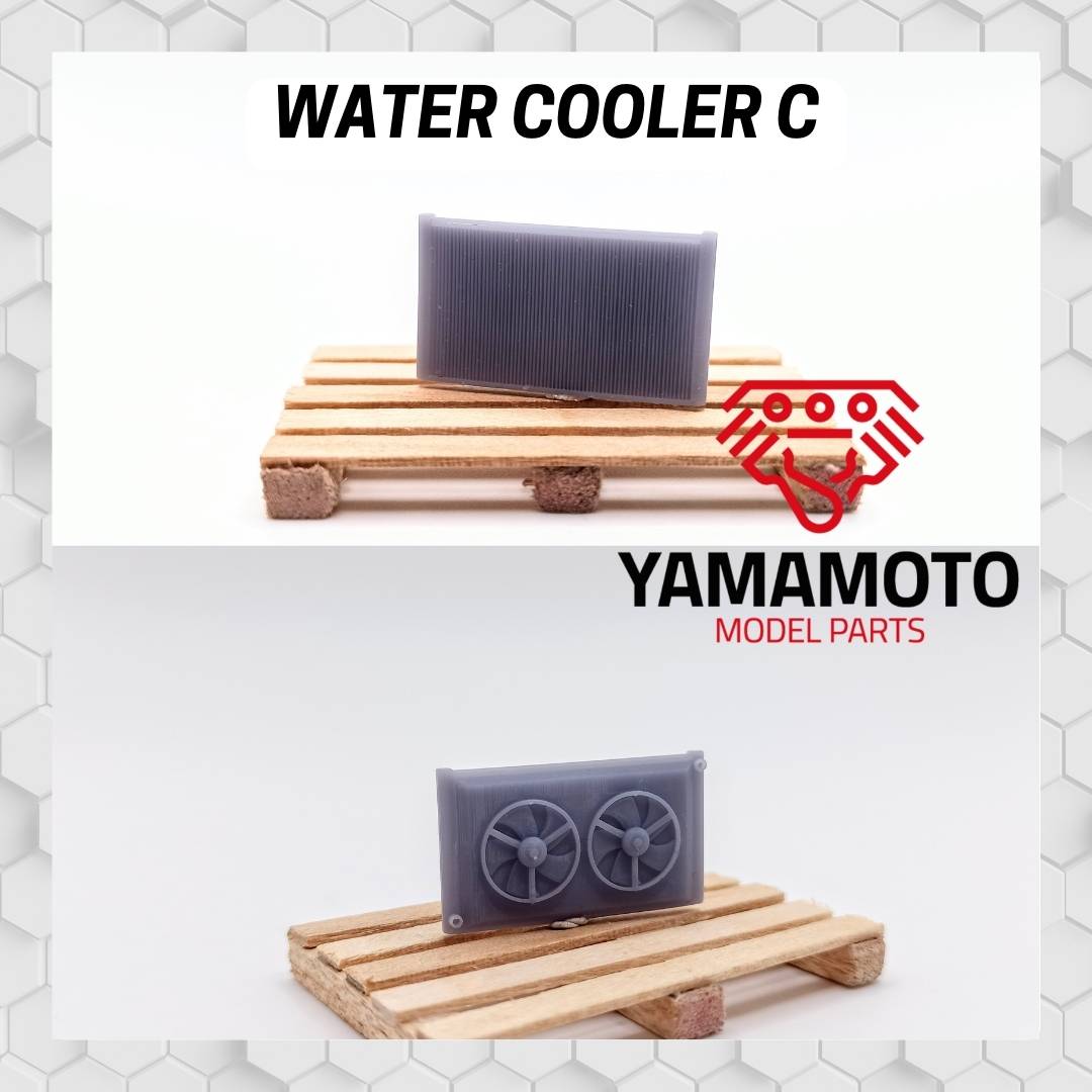 Yamamoto Model Parts Water Cooler Type C chladič 3D tisk