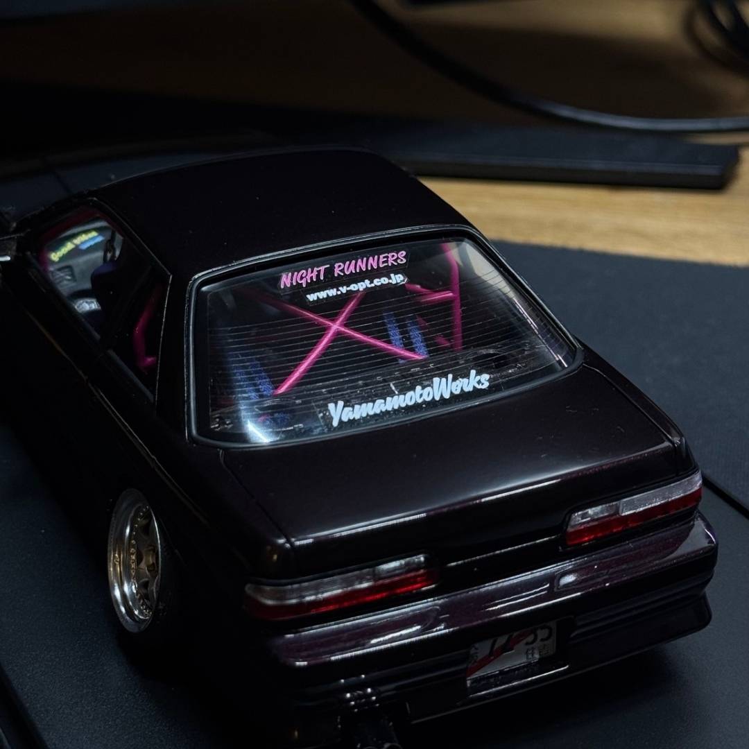 Yamamoto Model Parts JDM Decals Set 1 obtisky vodolepky