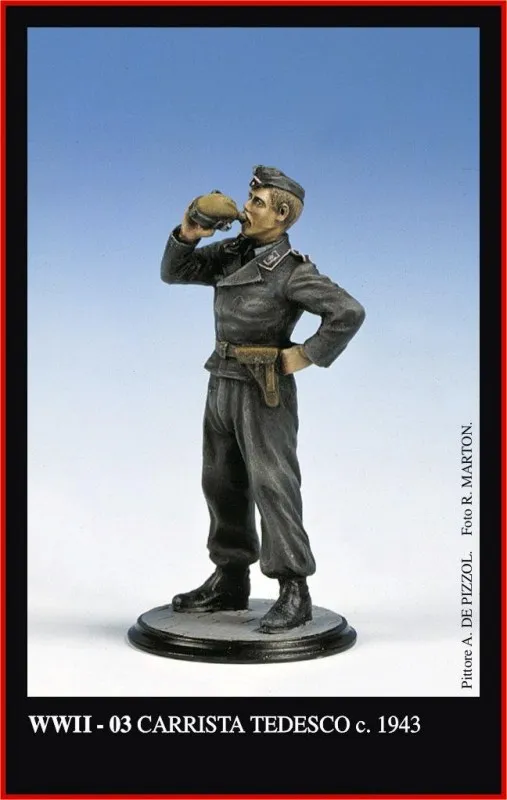 Friulmodel WWII-03 německý tankista figurka 1/35 1943