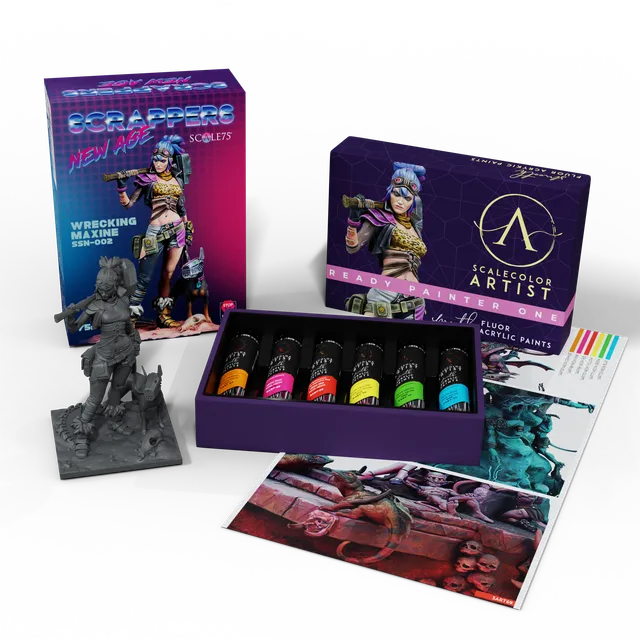 Scale75 Ready Painter One + Wrecking Maxine sada