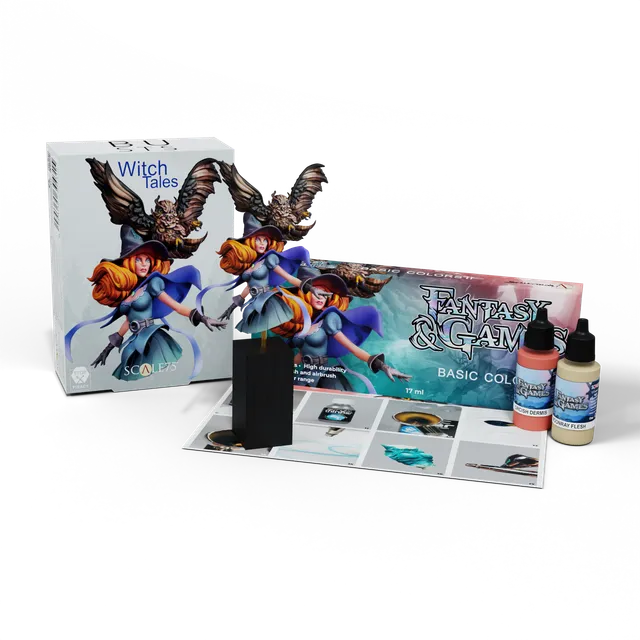 Scale75 Warfront Pack Basic Colors II + Witch Tales sada