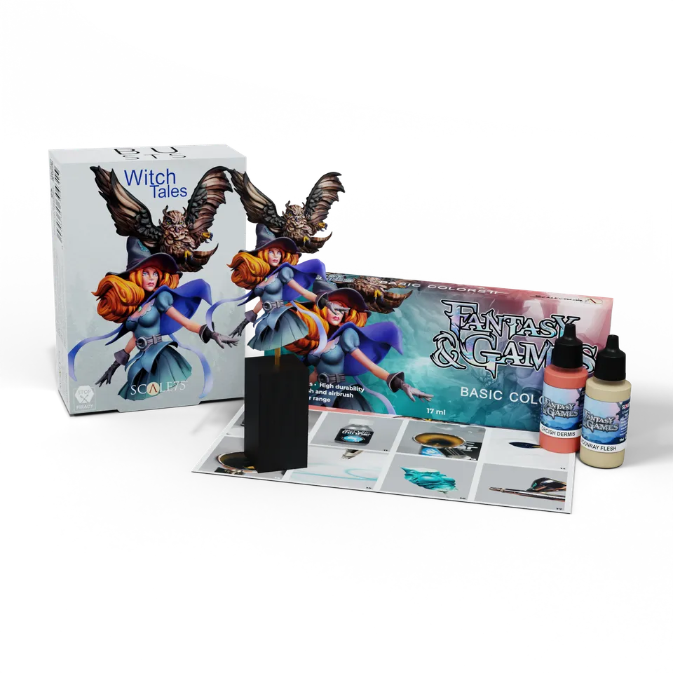 Scale75 Warfront Pack Basic Colors II + Witch Tales sada