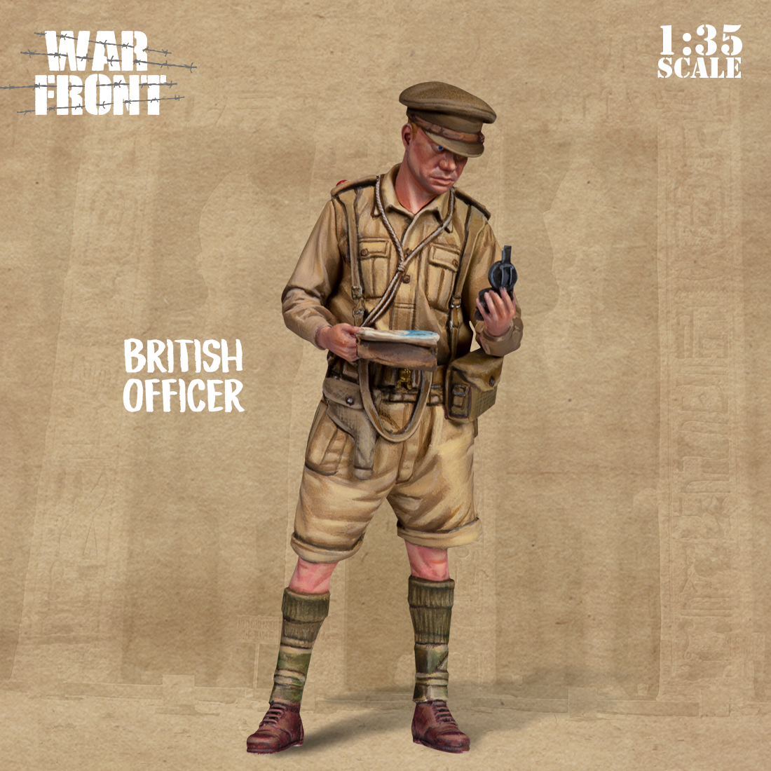 Scale75 Warfront Desert Rats figurka 1/35 resin