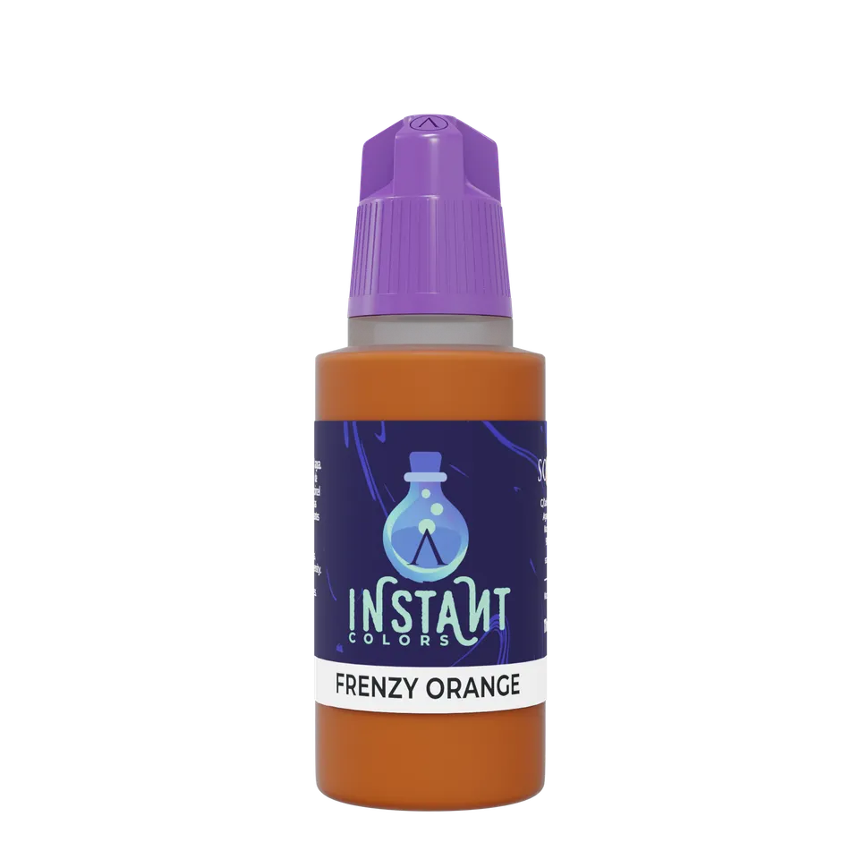 Scale75 Instant Colors Frenzy Orange barva 17 ml matná
