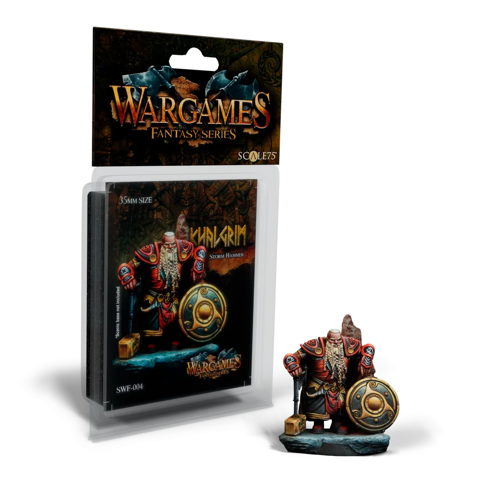 Scale75 Kalgrim Storm Hammer figurka 35 mm resin