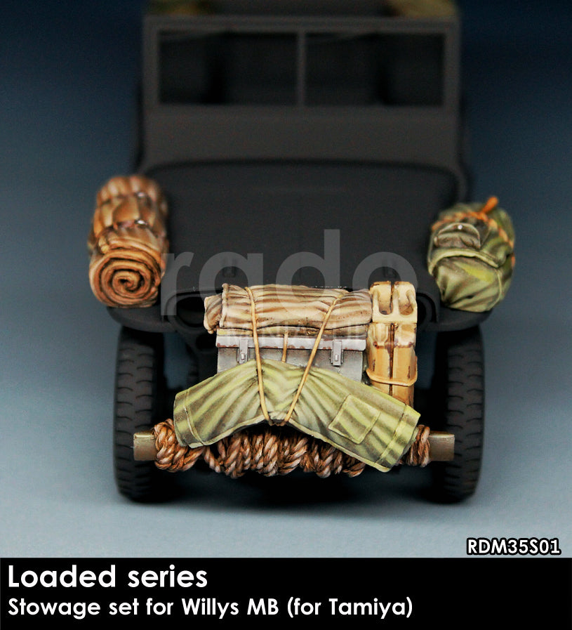 Rado Miniatures RDM35S01 resinová výstroj 1/35 na Willys Jeep