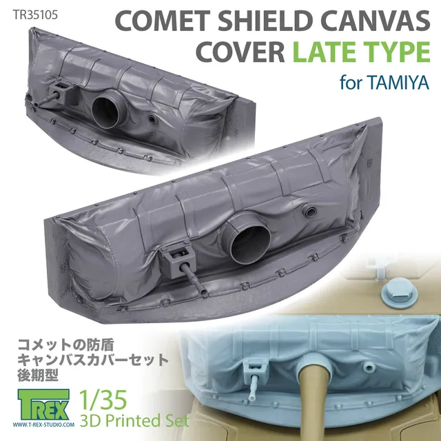 T-Rex Studio TR35105 Comet plachta 1/35 late pro Tamiya