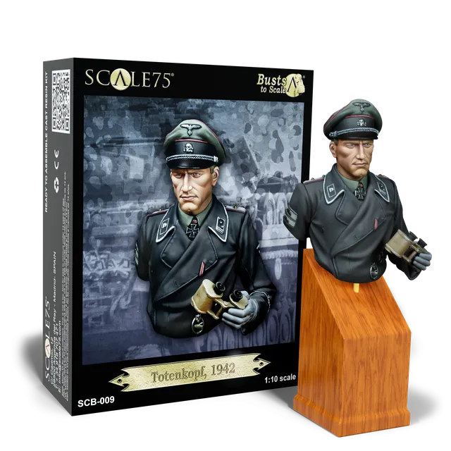 Scale75 Totenkopf 1942 resinová busta 1/10 nenabarvená