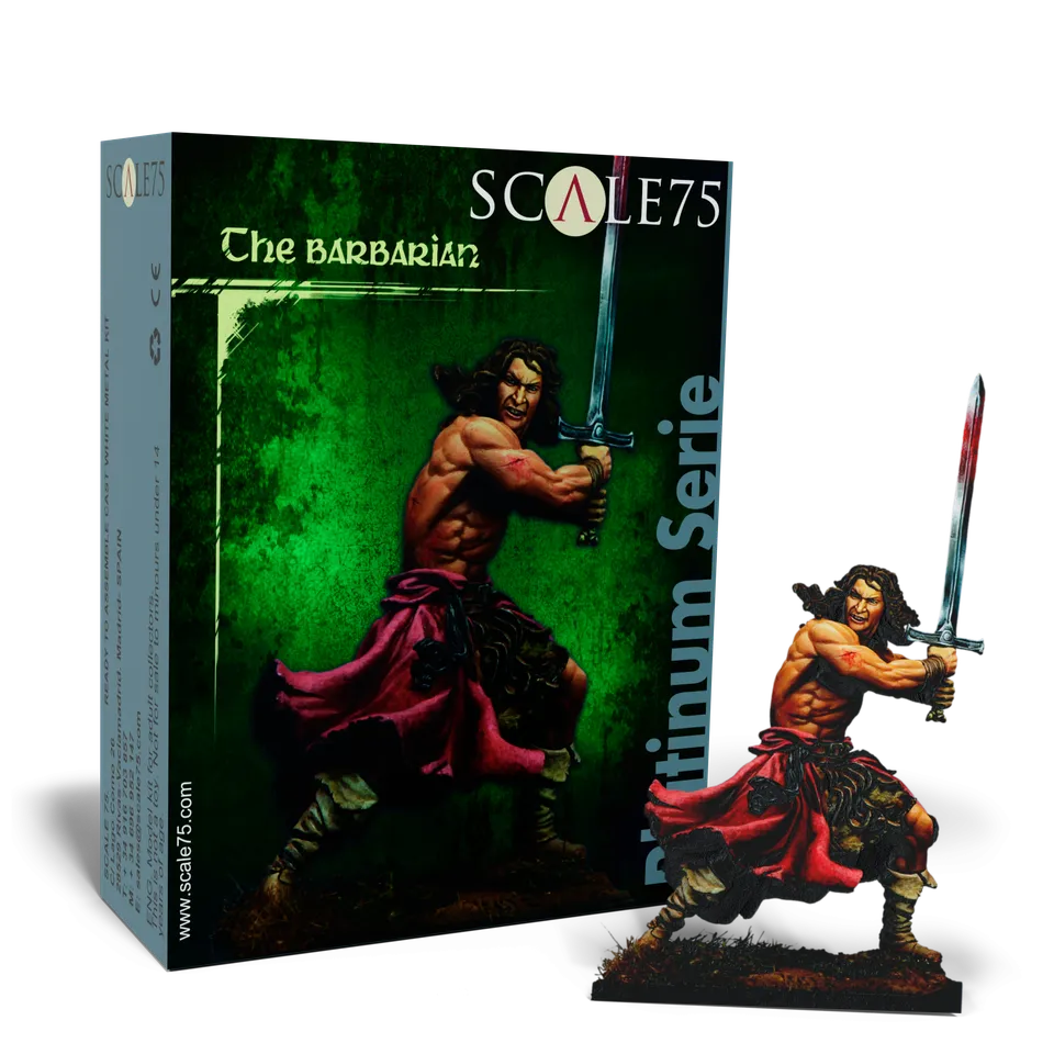 Scale75 Platinum The Barbarian figurka 75 mm nenabarvená