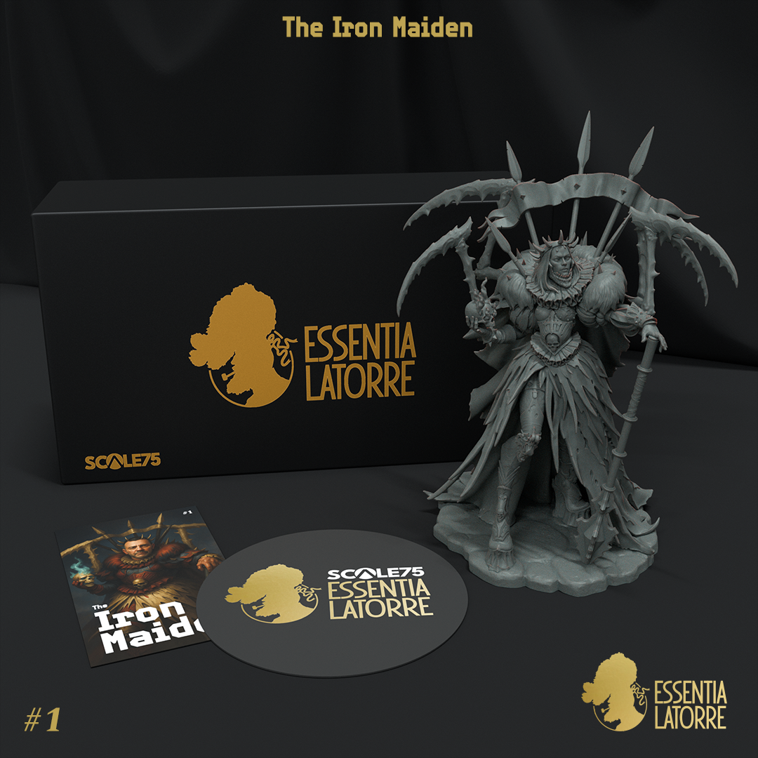 Scale75 Essentia The Iron Maiden figurka 80 mm resin