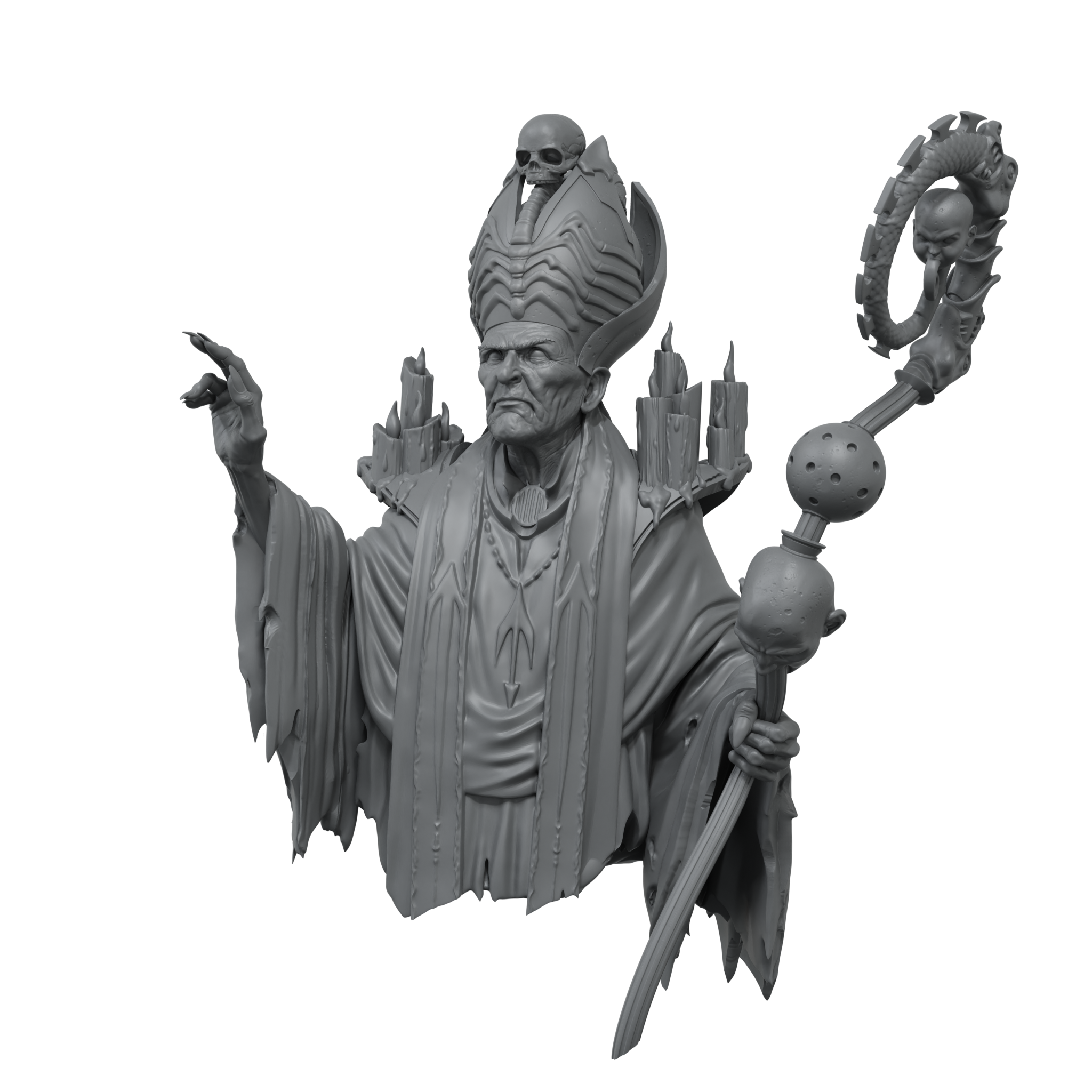 Scale75 Aeternum Dark Pope fantasy figurka nenabarvená