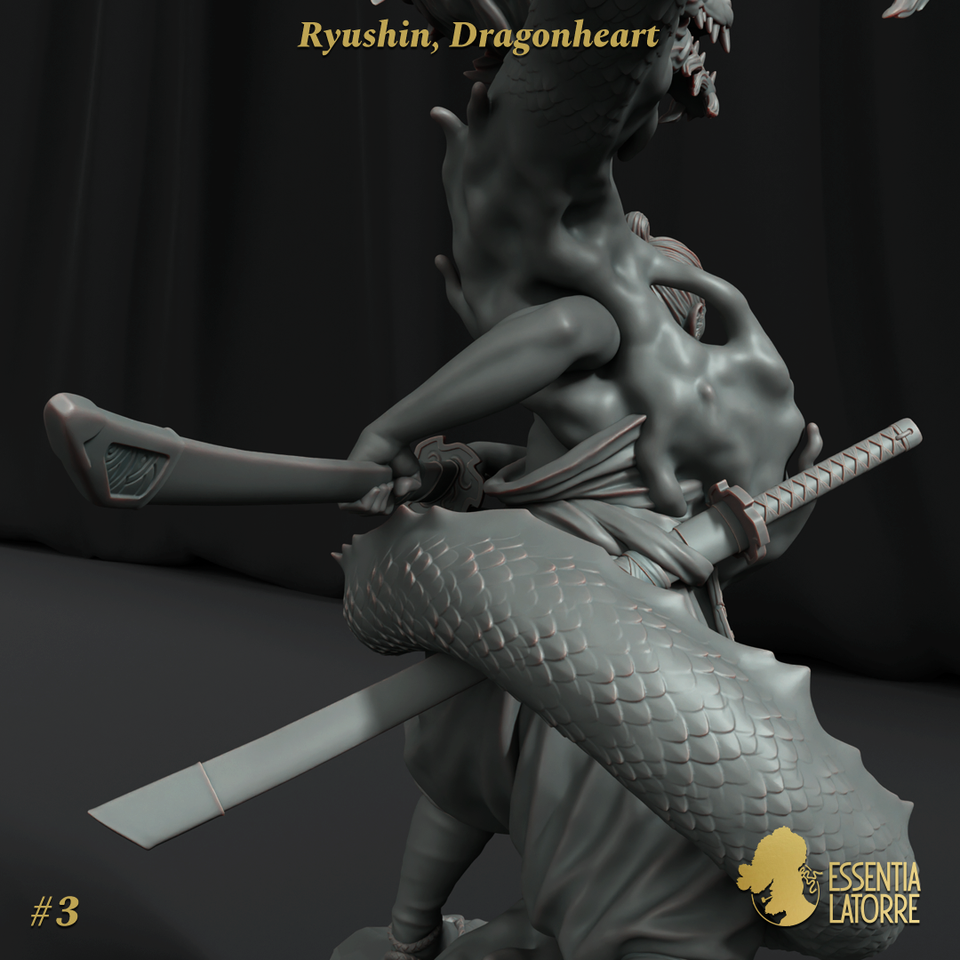 Scale75 Ryushin Dragonheart figurka 80 mm resinová