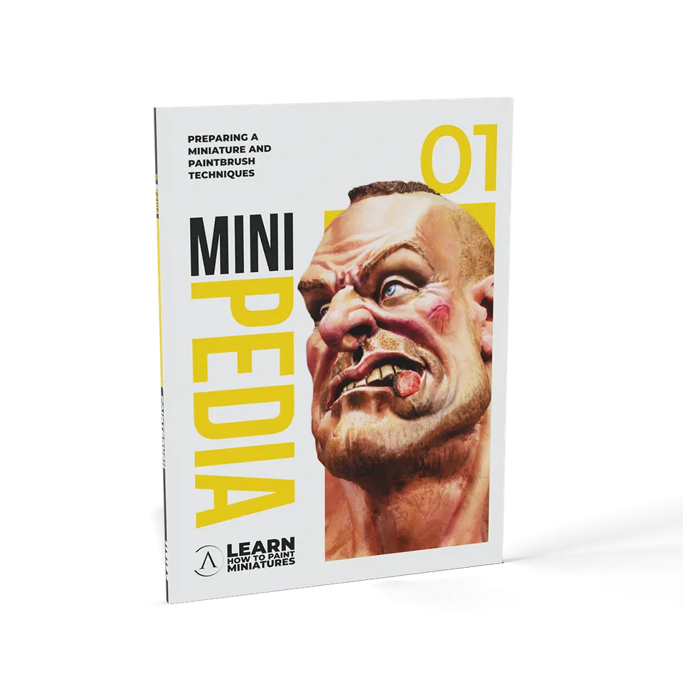 Scale75 Minipedia 01 kniha příprava figurky a štětce