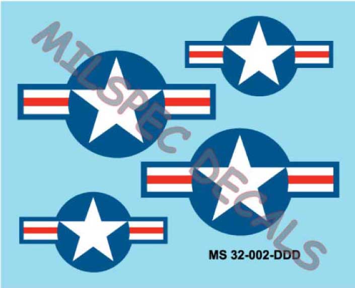 CAM Decals Milspec MS 32-002 obtisky 1/32 F-4 popisky