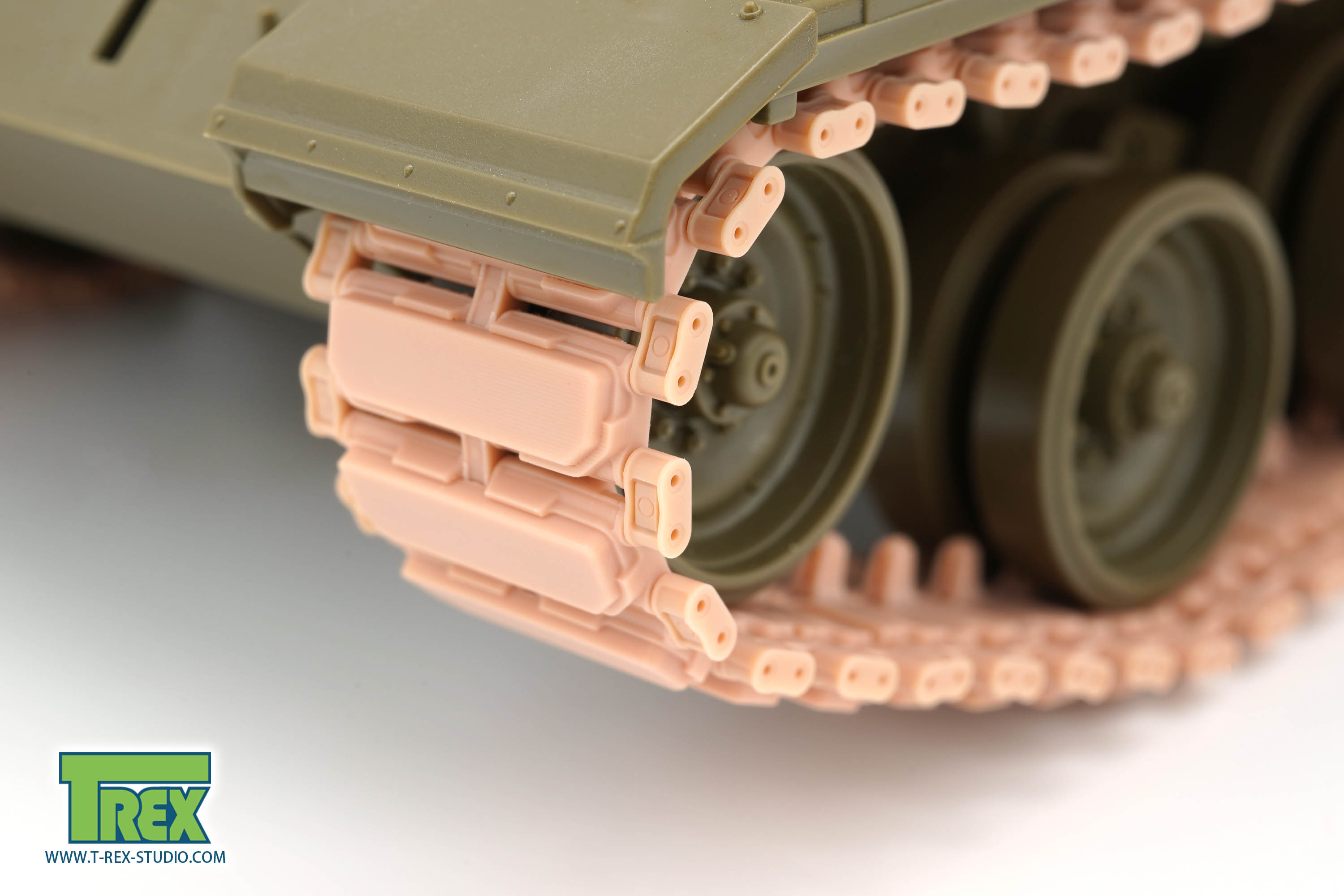 T-Rex Studio TR85083 pásy Type 90 1/35 s patkami