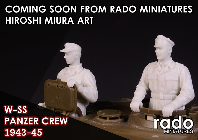 Rado Miniatures RDM35058 figurka velitel Waffen-SS 1/35