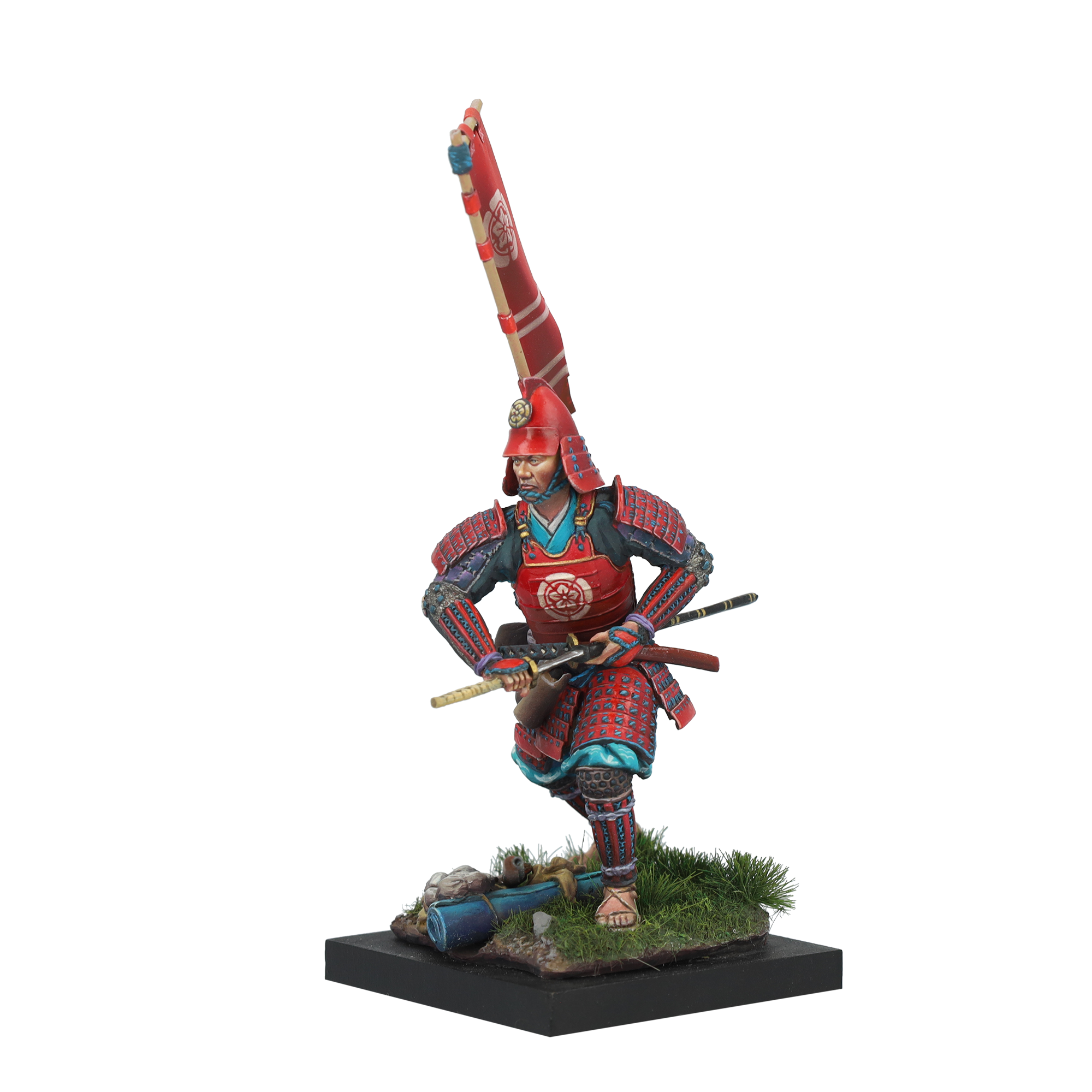 Scale75 Nobunaga Warrior figurka 75 mm kov nenabarvená