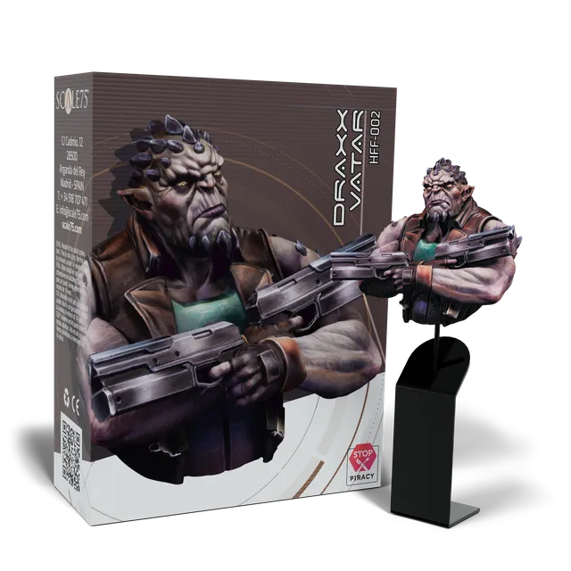 Scale75 Draxx Vatar busta 1/12 resin sci-fi nenabarvená