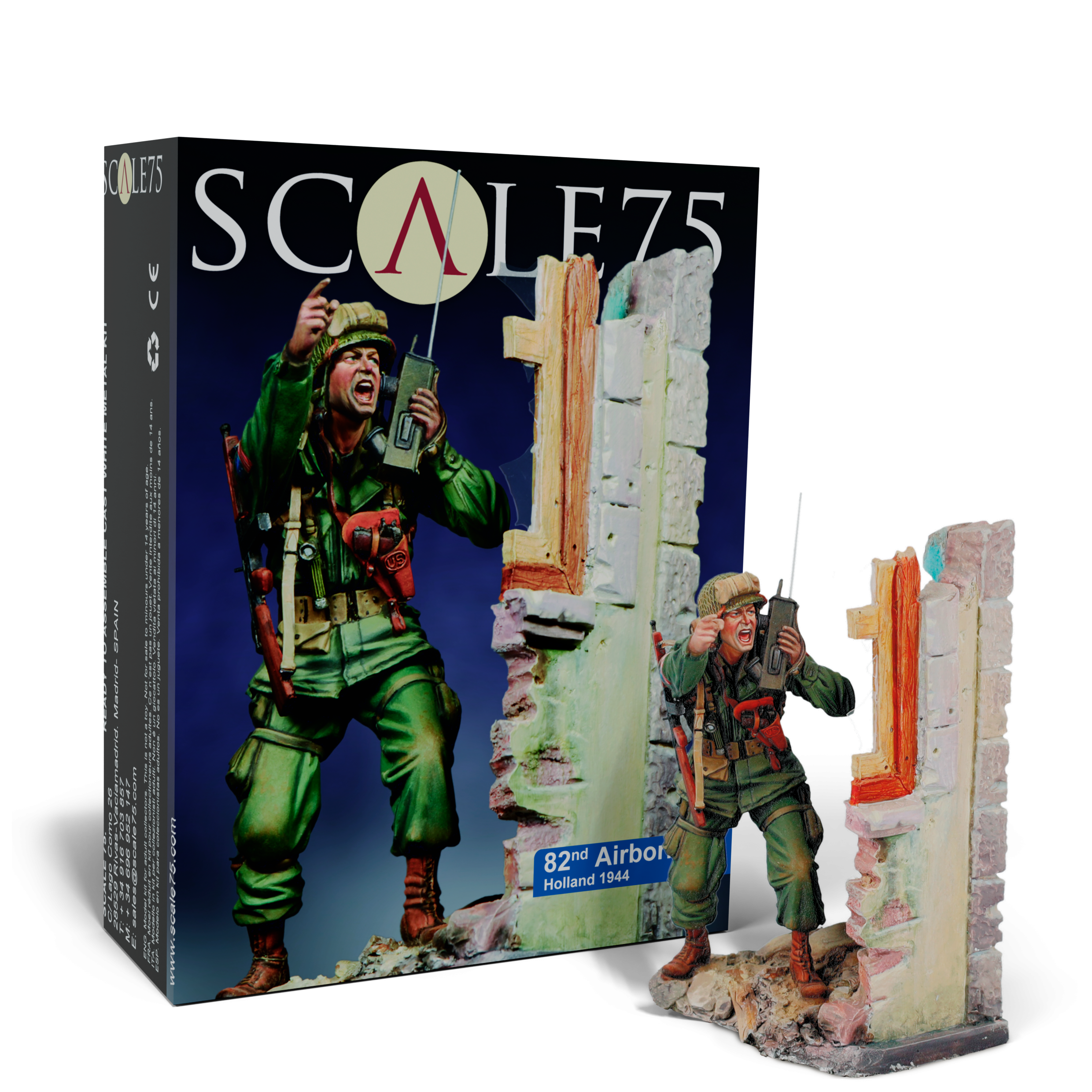 Scale75 US Army WW2 sada 3 figurek SCW