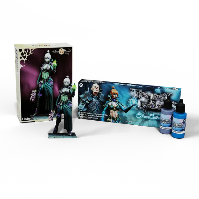 Scale75 Elven Colours Lisbeth sada barev s figurkou