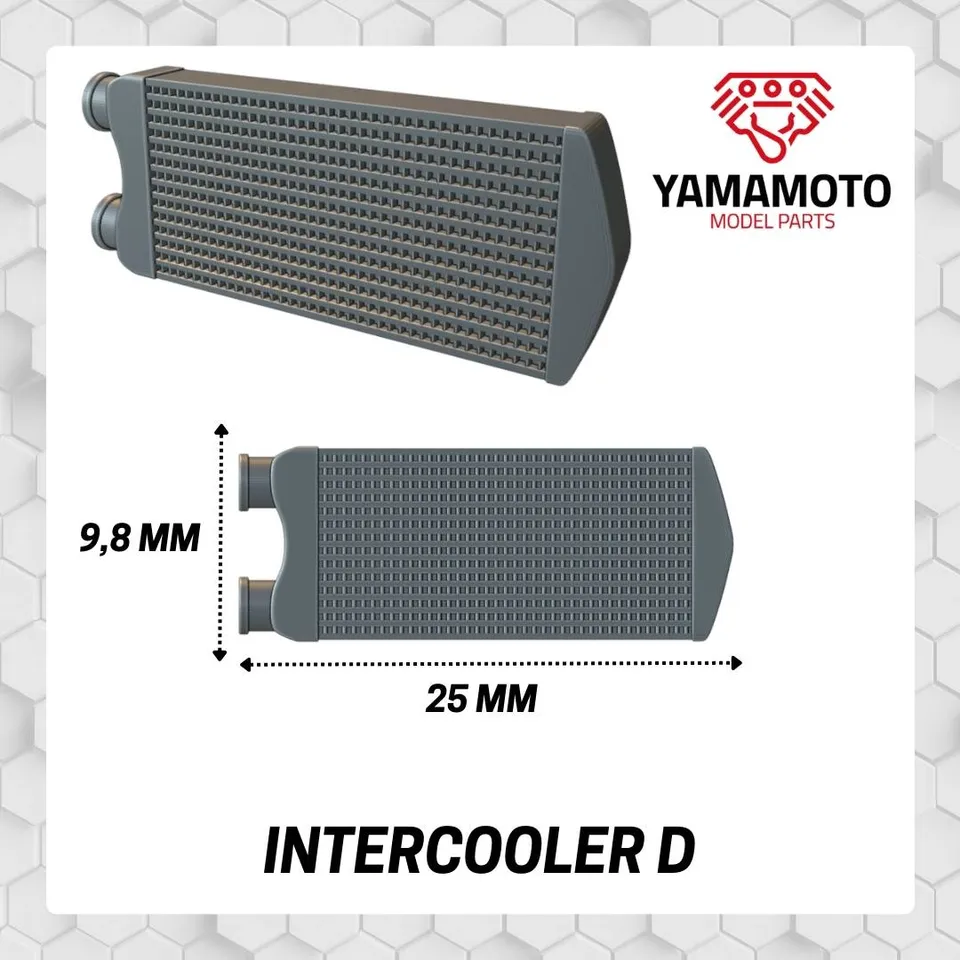 Yamamoto Intercooler Type D resinový mezichladič