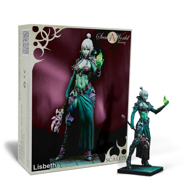 Scale75 Scaleworld Lisbeth fantasy figurka 75 mm kovová