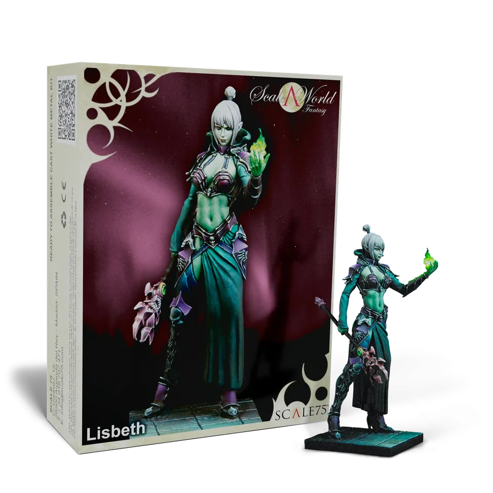Scale75 Scaleworld Lisbeth fantasy figurka 75 mm kovová