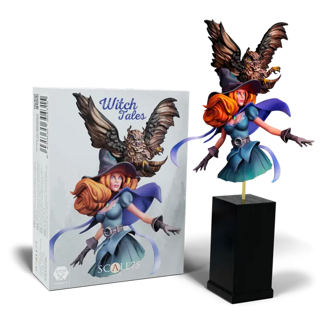 Scale75 Busts Witch Tales busta nemalovaná 1/10 resin
