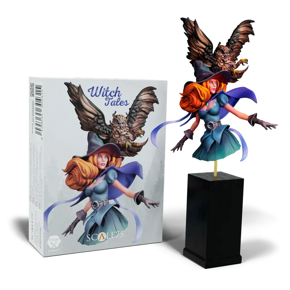 Scale75 Busts Witch Tales busta nemalovaná 1/10 resin
