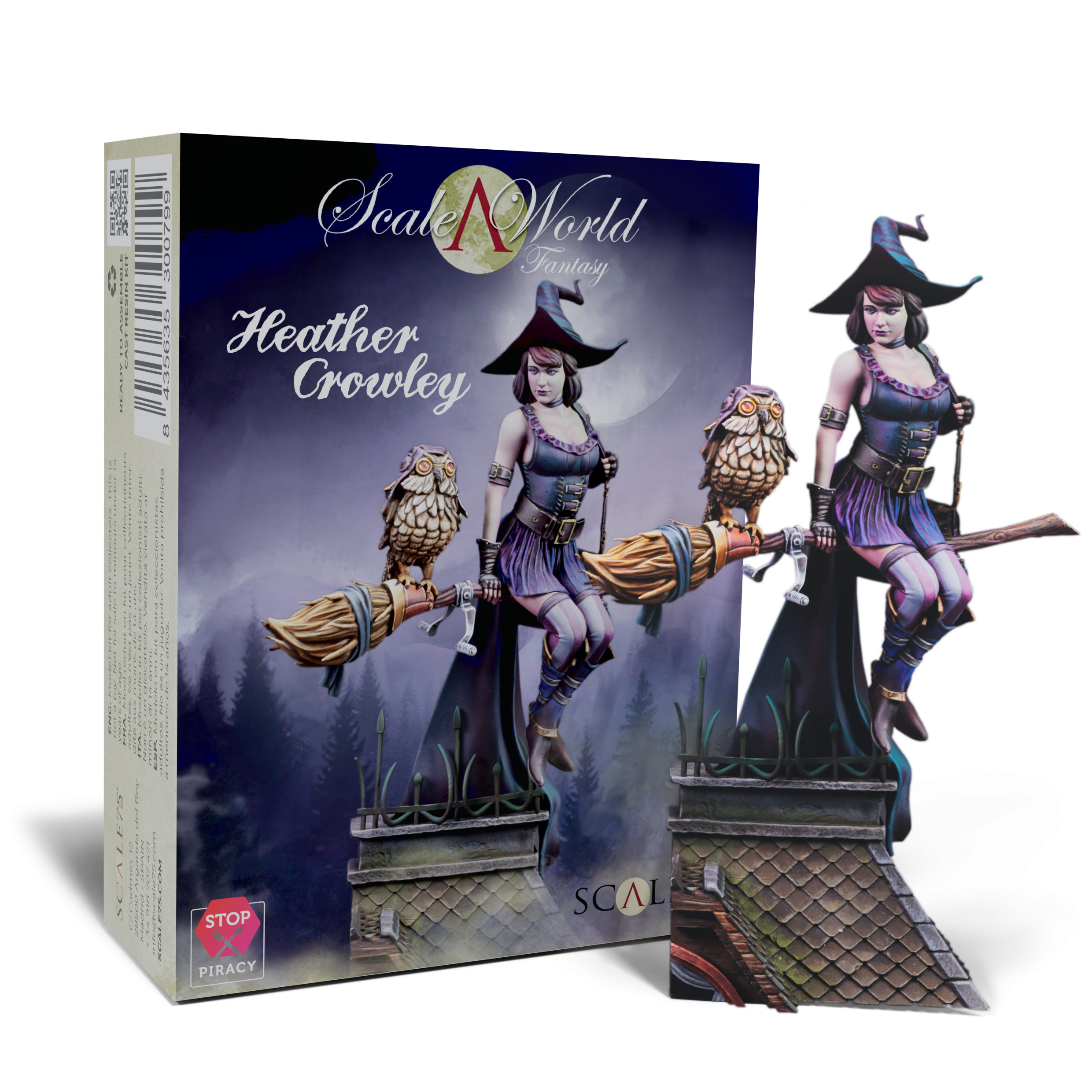 Scale75 Charmed Heather Crowley pack sada barev s figurkou