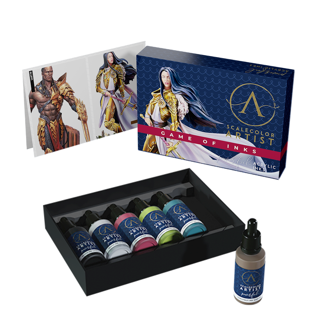 Scale75 Game of Inks Virgo sada inkoustů s figurkou