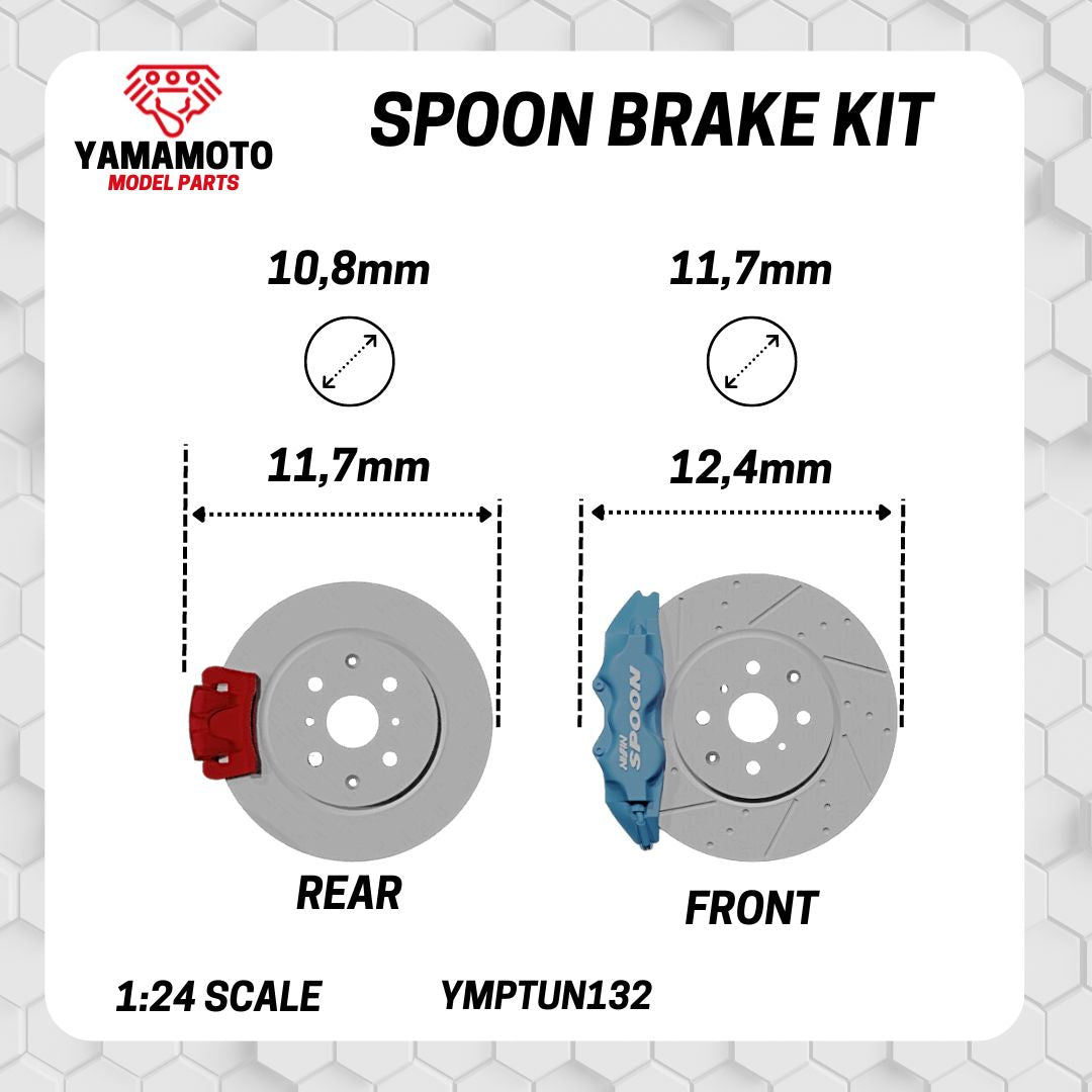 Yamamoto Spoon Brake Kit brzdová sada bez obtisků