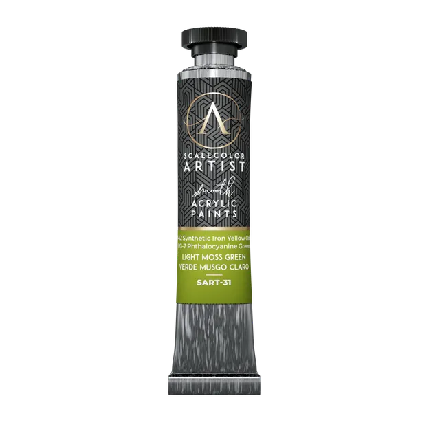 Scale75 Artist Light Moss Green barva 20 ml krycí