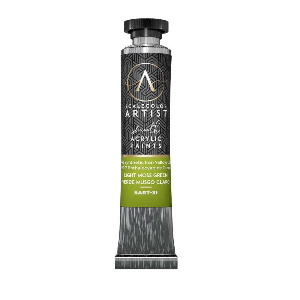 Scale75 Artist Light Moss Green barva 20 ml krycí