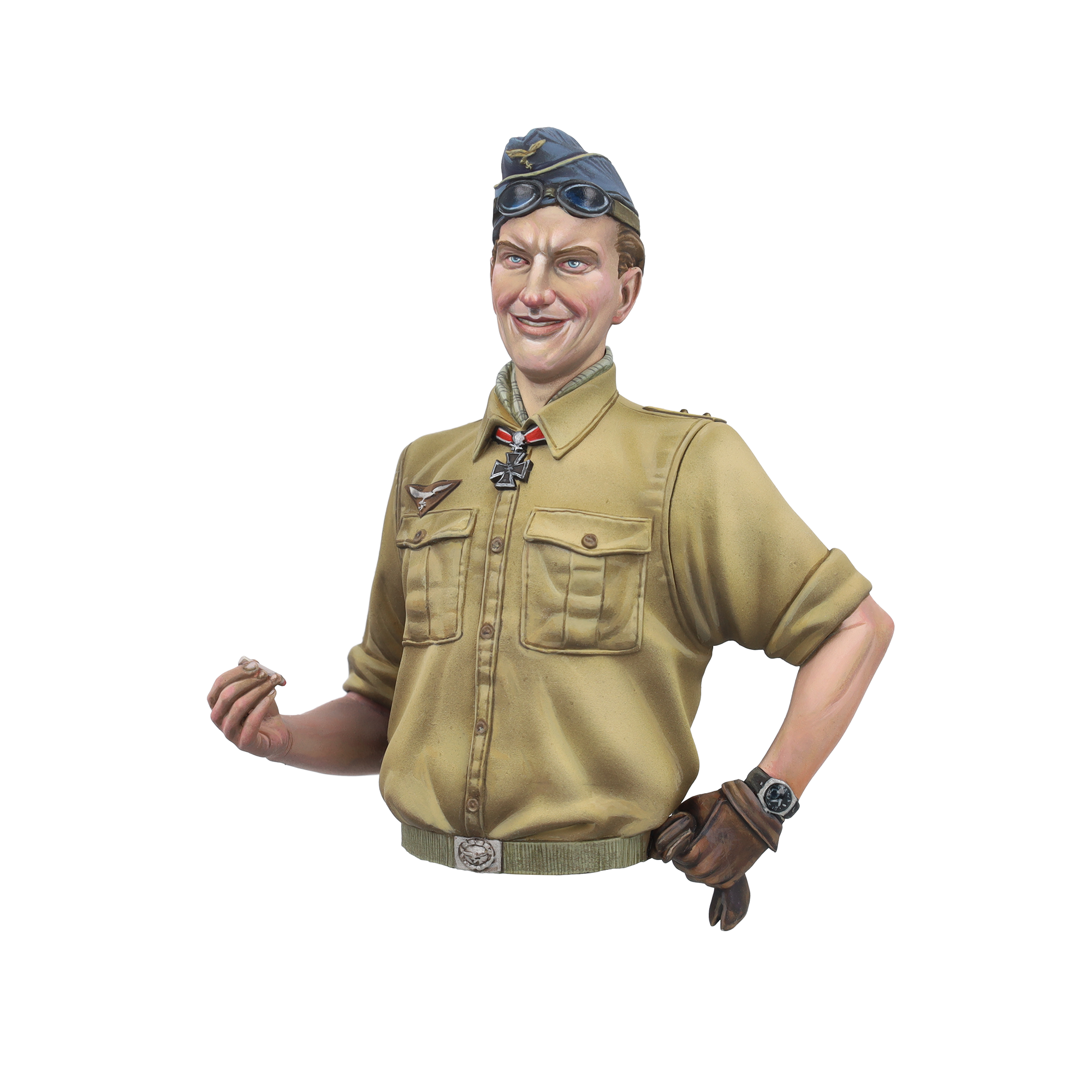Scale75 Warfront Hans-Joachim Marseille busta nenabarvená