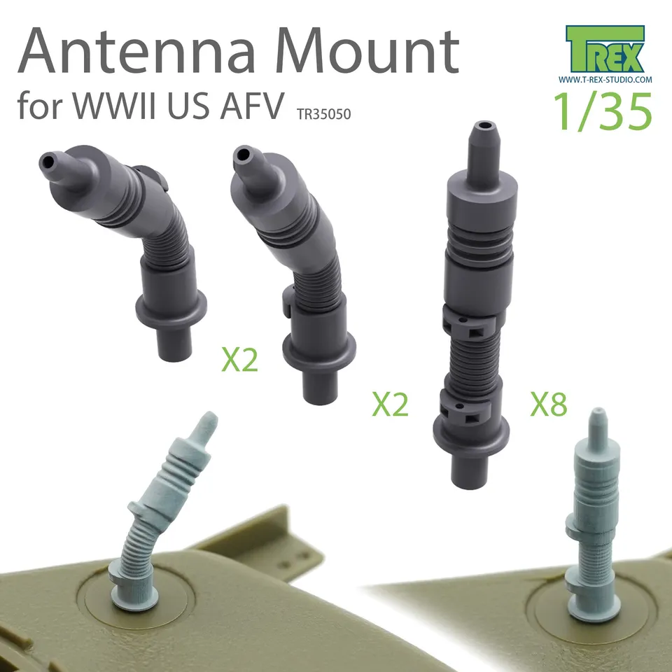 T-Rex Studio TR35050 anténní držáky 1/35 US AFV sada