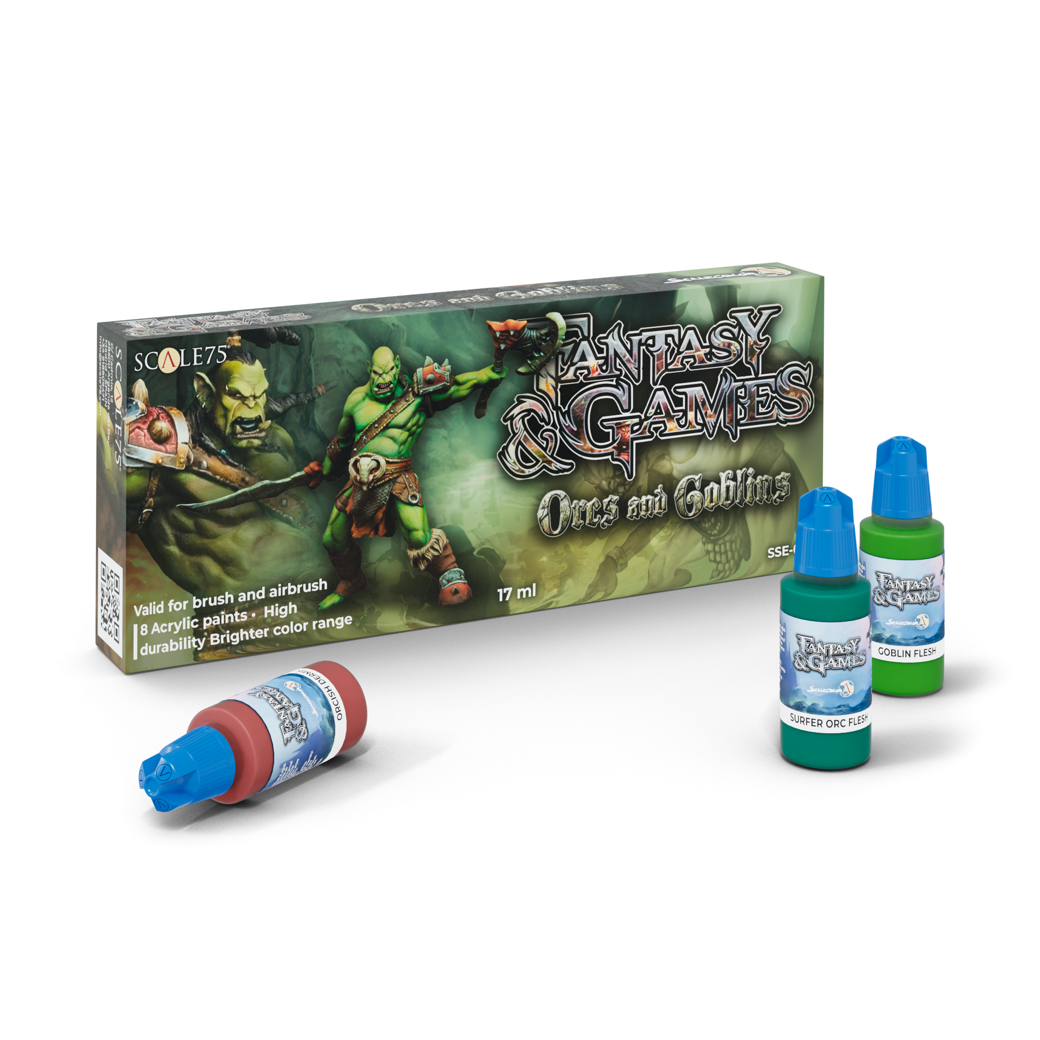 Scale75 Orcs and Goblins + Shargh Orc Fury pack s figurkou
